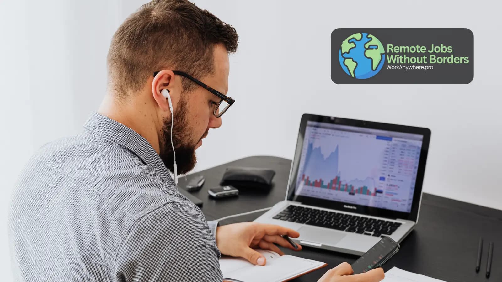 Data analytics charts and dashboards.