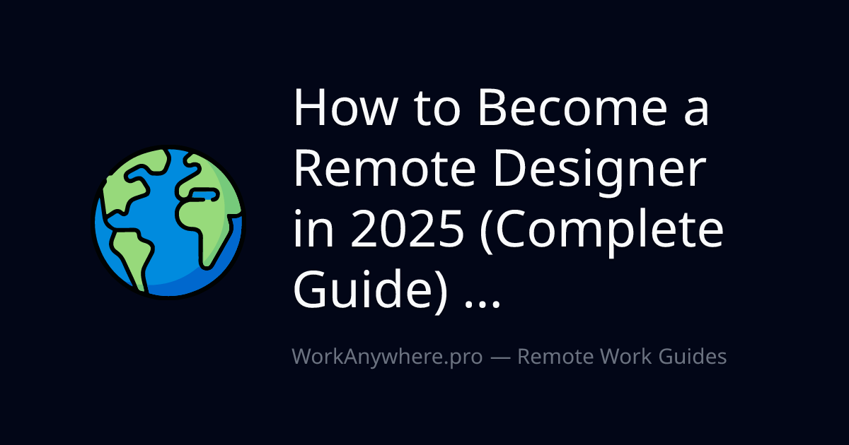 How to Become a Remote Designer in 2025 (Complete Guide)...